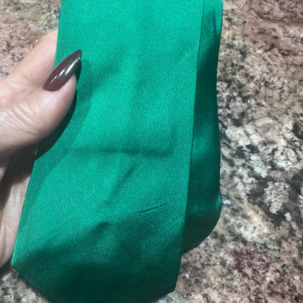 Vintage Meis Men’s Store Sil-Kleen All Silk by Belle Necktie - Picture 11 of 13